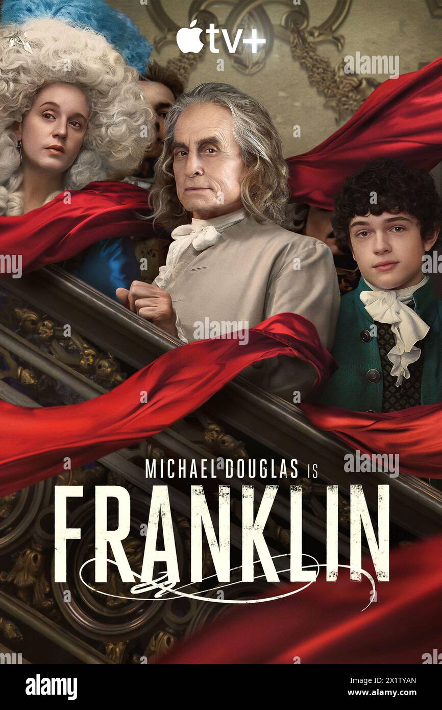 Franklin Miniserie-Poster Michael Douglas Stockfoto