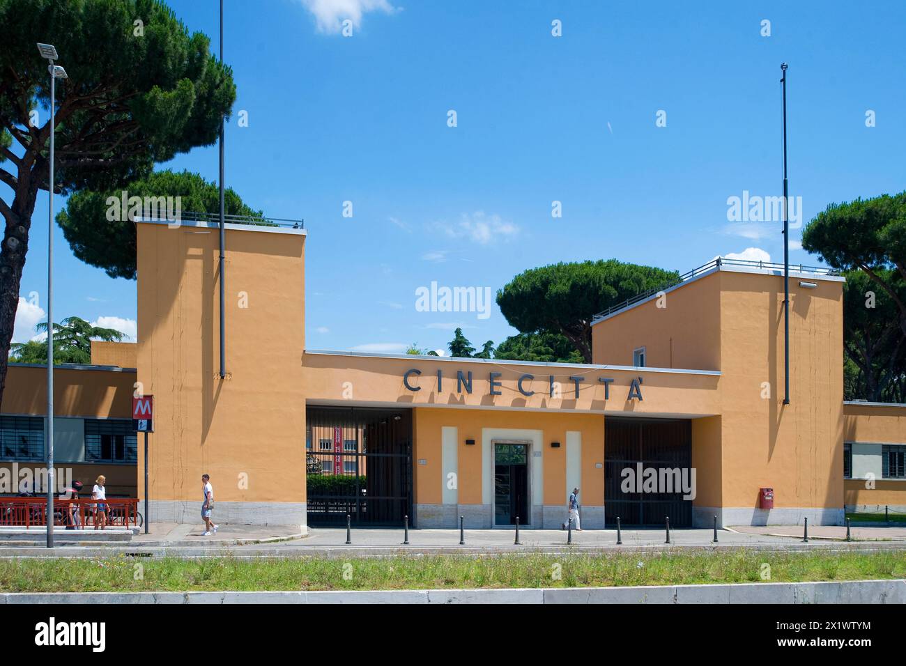 Cinecittà. Rom. Latium. Italien Stockfoto