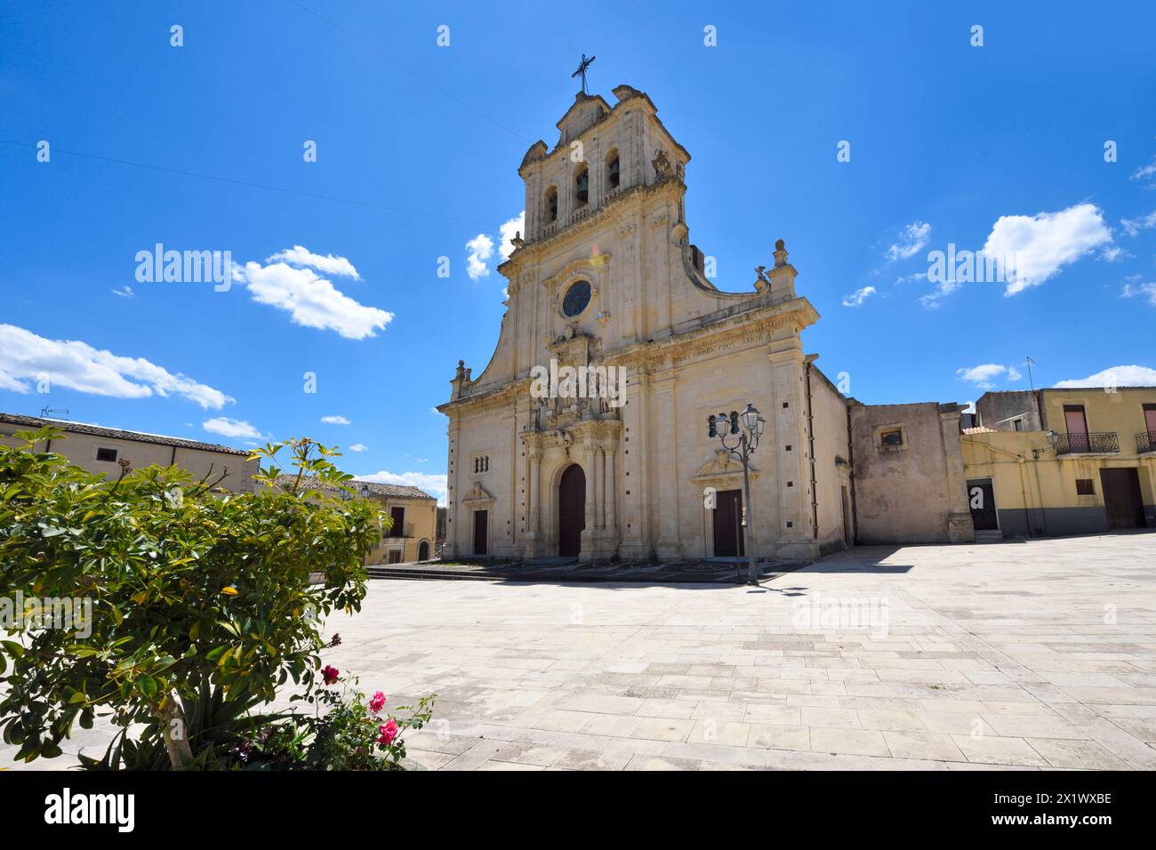 Kirche San Sebastiano. Ferla. Sizilien Stockfoto