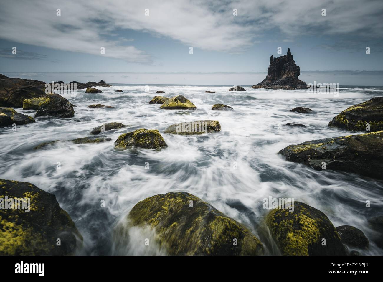 Benijo Beach in Teneriffa, Teneriffa, Spanien Stockfoto