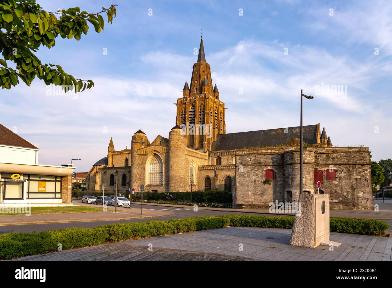 Kirche Notre Dame in Calais, Frankreich Stockfoto