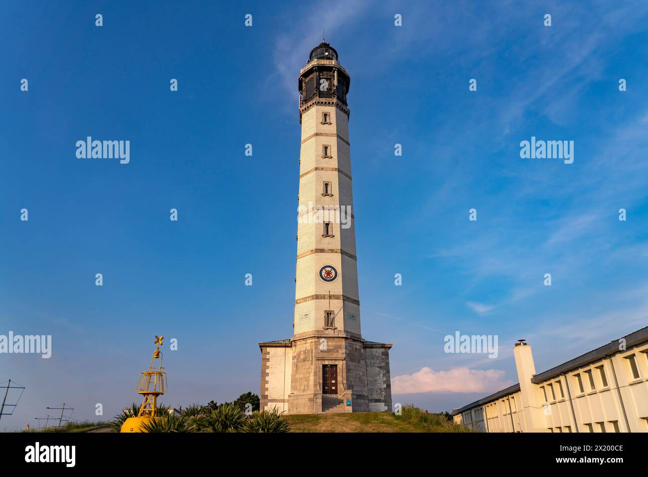 Der Leuchtturm, der Leuchtturm in Calais, Frankreich Stockfoto
