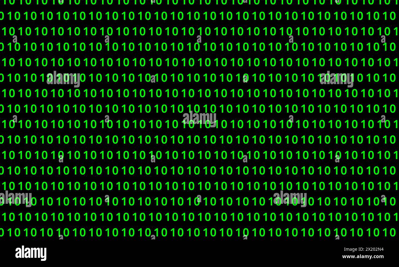 Big-Data-Netzwerk- und Systemsicherheit im Cyberspace Stock Vektor
