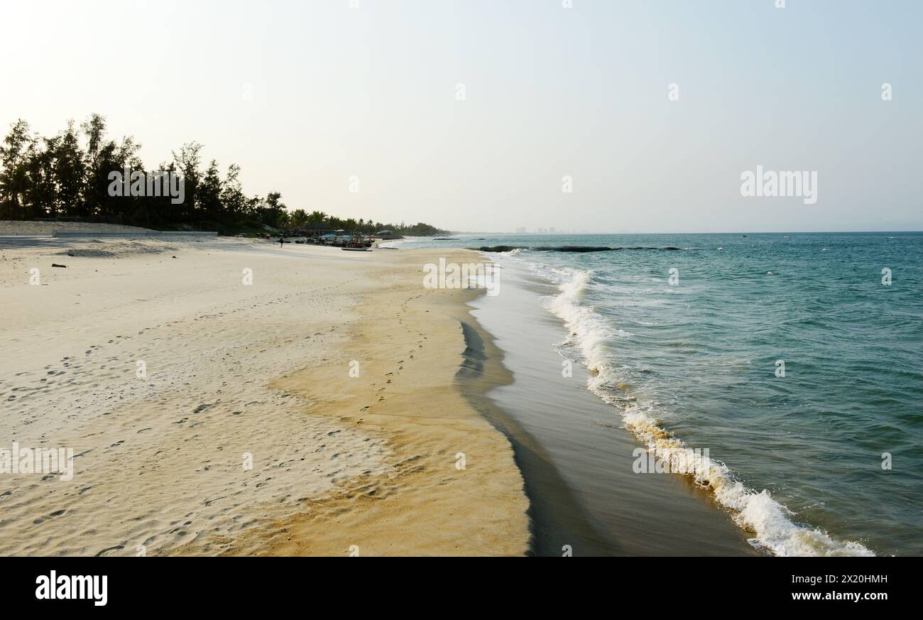 Der wunderschöne Cua Dai Strand in Hoi an, Vietnam. Stockfoto