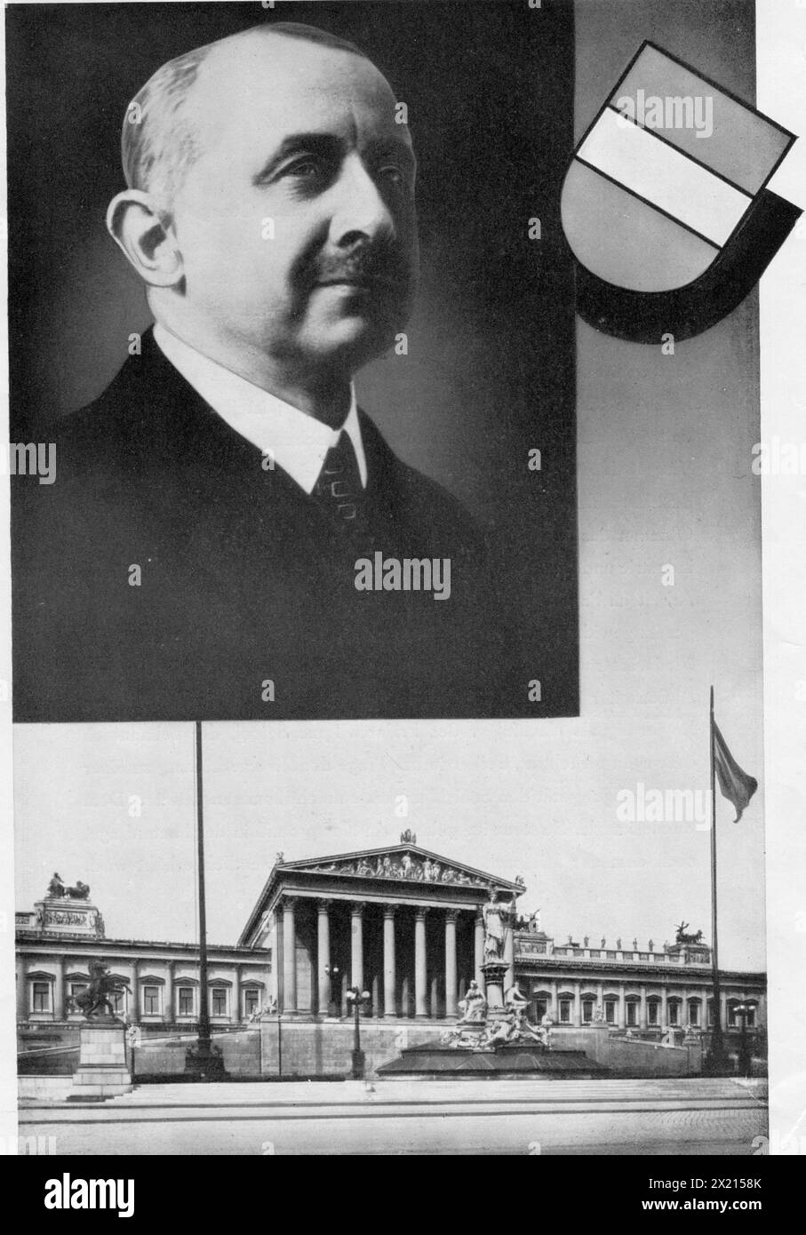 Streeruwitz, Ernst, 23.9.1874 - 19.10.1952, österreichischer Politiker (CSP), Bundeskanzerin 1929, ADDITIONAL-RIGHTS-CLEARANCE-INFO-NOT-AVAILABLE Stockfoto