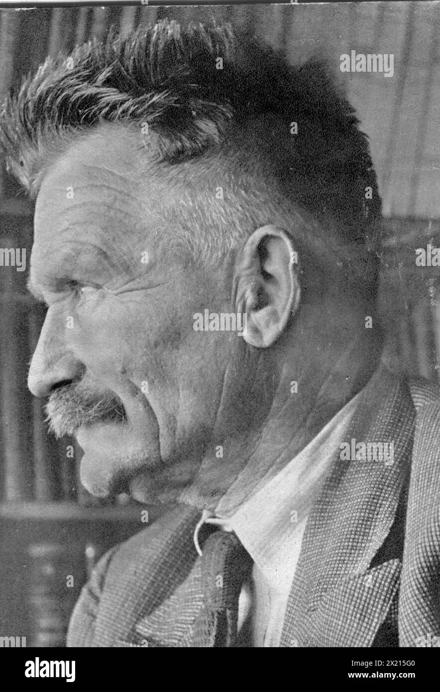 Streuvels, Stijn, 3.10.1871 - 15.8,1969, flämischer Schriftsteller, um 1930, ADDITIONAL-RIGHTS-CLEARANCE-INFO-NOT-AVAILABLE Stockfoto