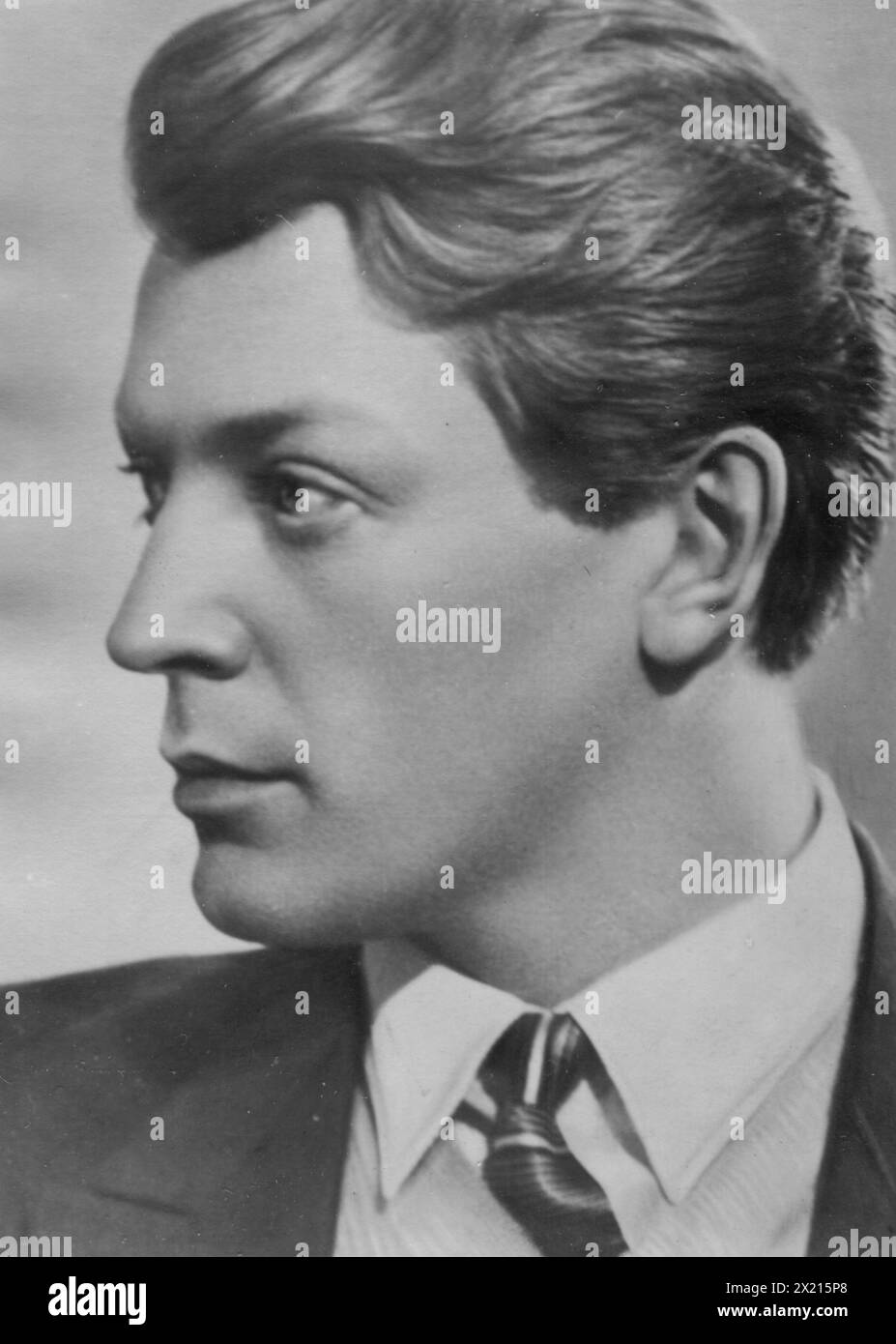 Strischenow, Oleg, * 10.8,1929, sowjetischer Schauspieler, 1950er ADDITIONAL-RIGHTS-CLEARANCE-INFO-NOT-AVAILABLE Stockfoto