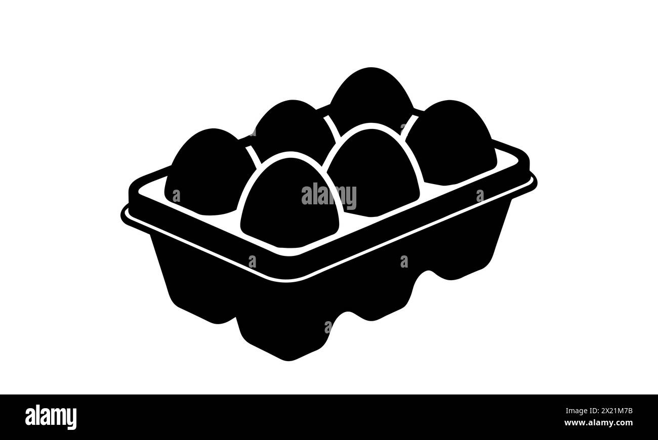Eier kiste Stock-Vektorgrafiken kaufen - Alamy