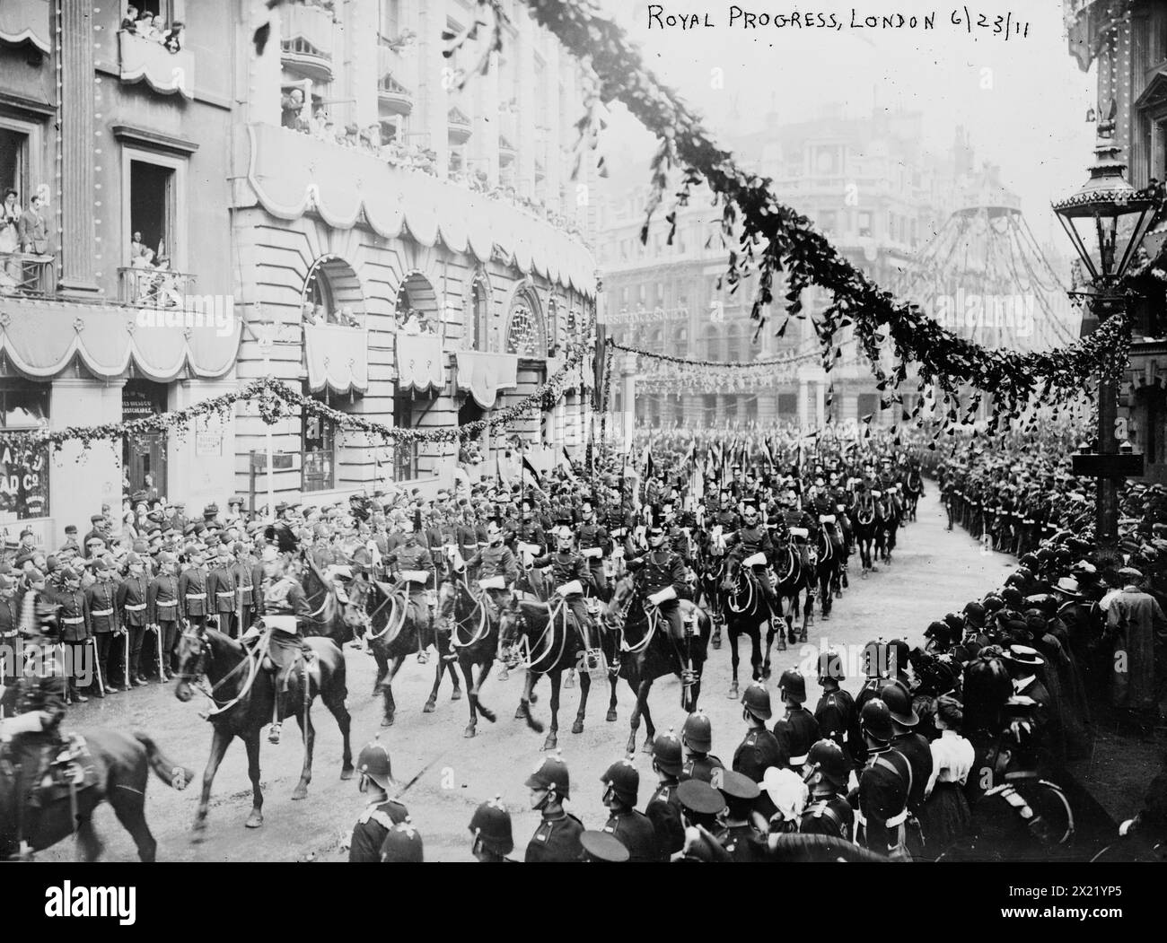 Royal Progress, London, 1911, 1911. Stockfoto