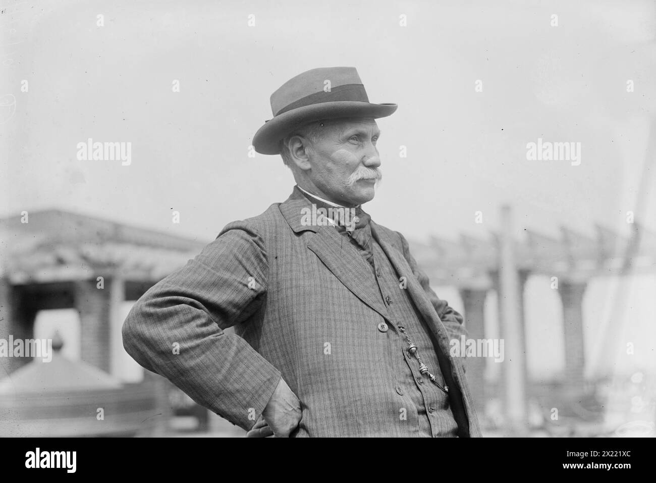 Friedrich Wilhelm Voight, 1910. Stockfoto