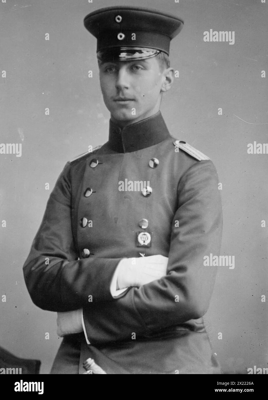 Prinz Oscar von Deutschland, 1910. Stockfoto