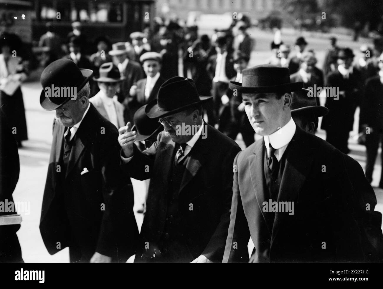 Roosevelt in Washington, zwischen 1910 und 1915. Stockfoto