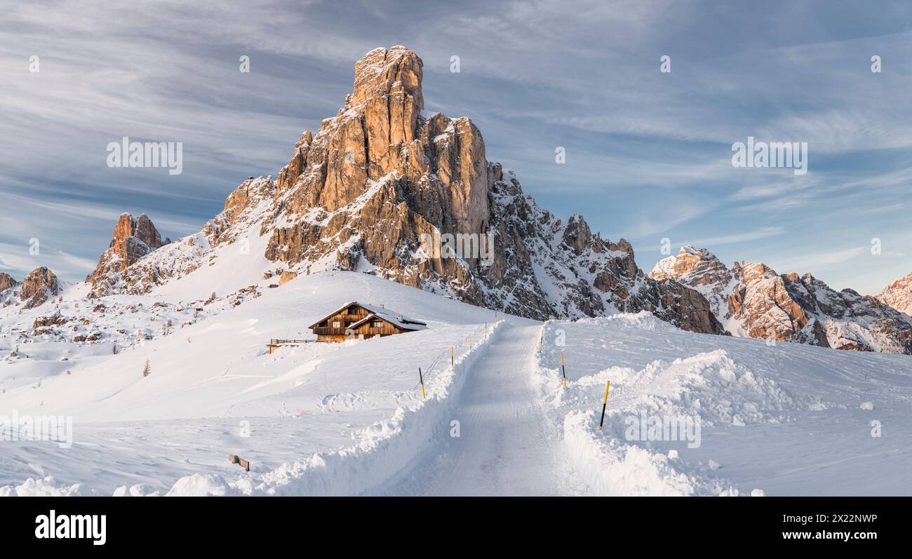 Ra Gusela from Passo di Giau, Veneto, Italy Stockfoto