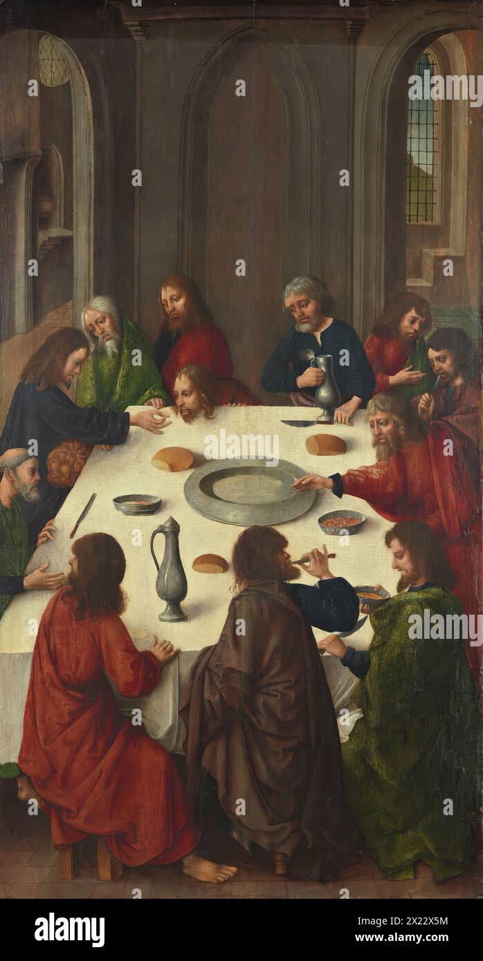 Das Letzte Abendmahl, 1485. Stockfoto