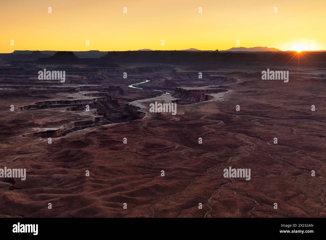 Green River Overlook, Island in the Sky, Canyonlands National Park, Utah, USA, Canyonlands National Park, Utah, USA Stockfoto