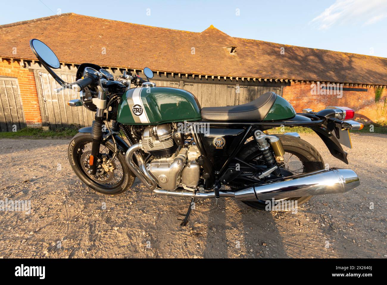 2023 Royal Enfield 650 GT Continental Twin Stockfoto