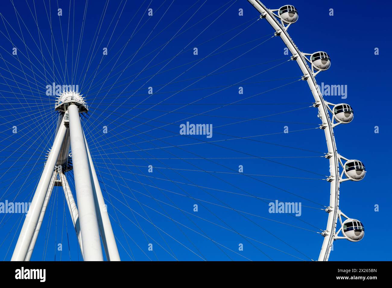 Las Vegas, Nevada.  High Roller, höchste Riesenrad der Welt, ab 2015. Stockfoto