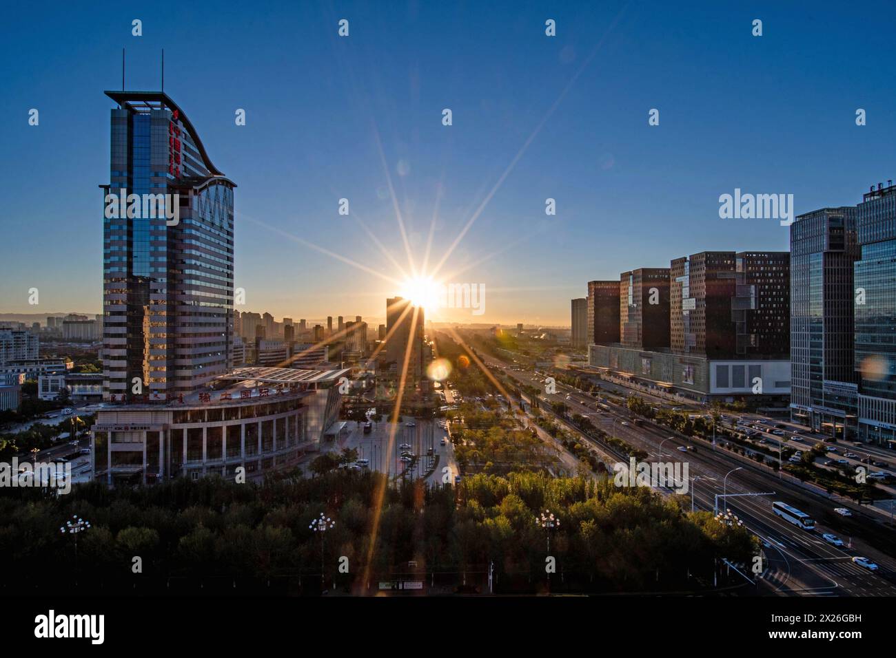 Urbane Licht Stockfoto