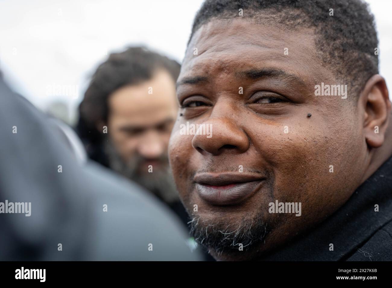 Die jährliche „420“-Kundgebung in London Großbritannien im Hyde Park fordert, dass die illegale Droge Cannabis entkriminalisiert wird. Big Narstie britischer Autor und Rapper Credit: Ian Davidson/Alamy Live News Stockfoto
