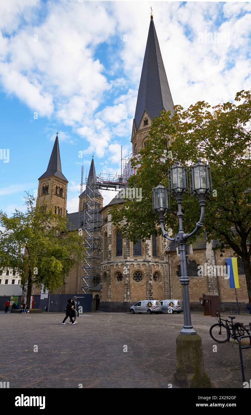 Spaziergang im Zentrum von Bonn, Deutschland Stockfoto