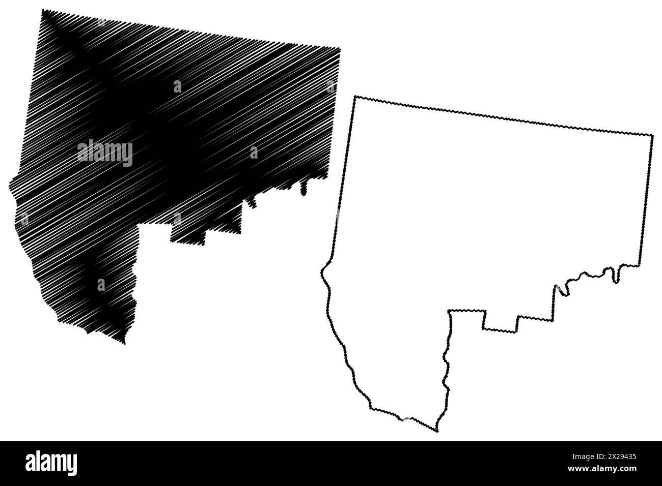 Abitibi-Temiscamingue Verwaltungsregion (Kanada, Provinz Quebec, Nordamerika) Kartenvektordarstellung, Scribble Sketch Abitibi Témiscamingue ma Stock Vektor Abitibi-Temiscamingue Verwaltungsregion (Kanada, Provinz Quebec, Nordamerika) Kartenvektordarstellung, Scribble Sketch Abitibi Témiscamingue ma Stock Vektor