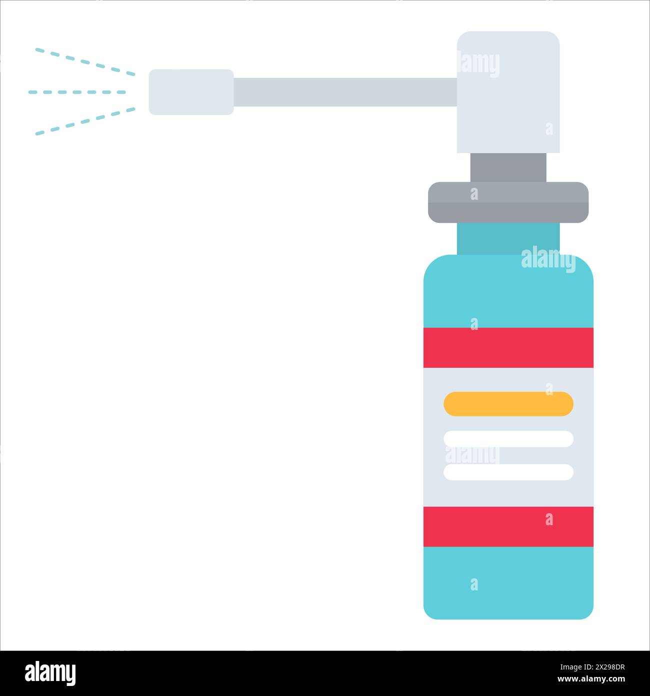 Flaschenspray Medikation Symbol Vektor Stock Vektor