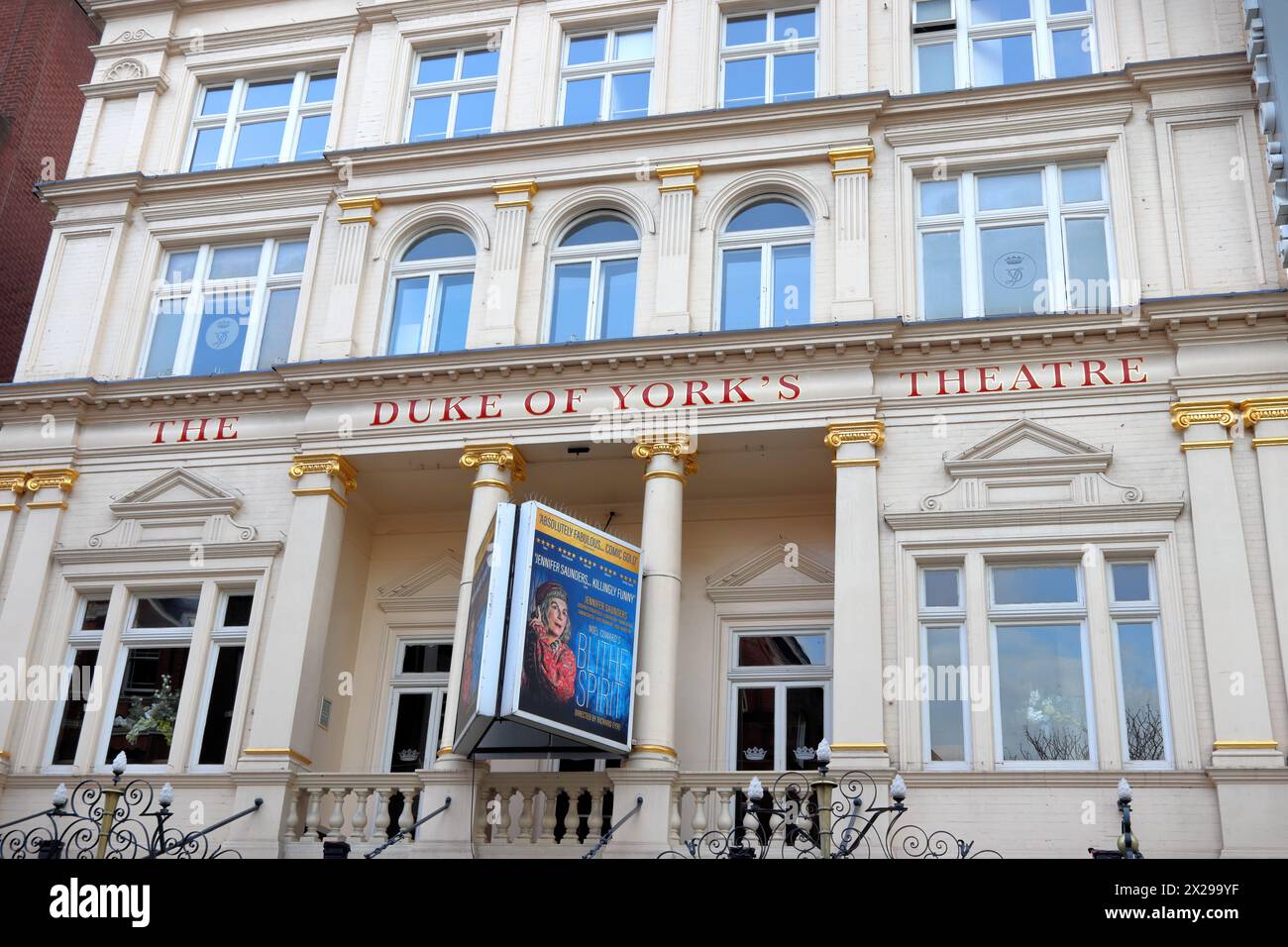 Das Duke of York's Theatre, ein West End-Theater in der St Martin's Lane in der City of Westminster, London Stockfoto