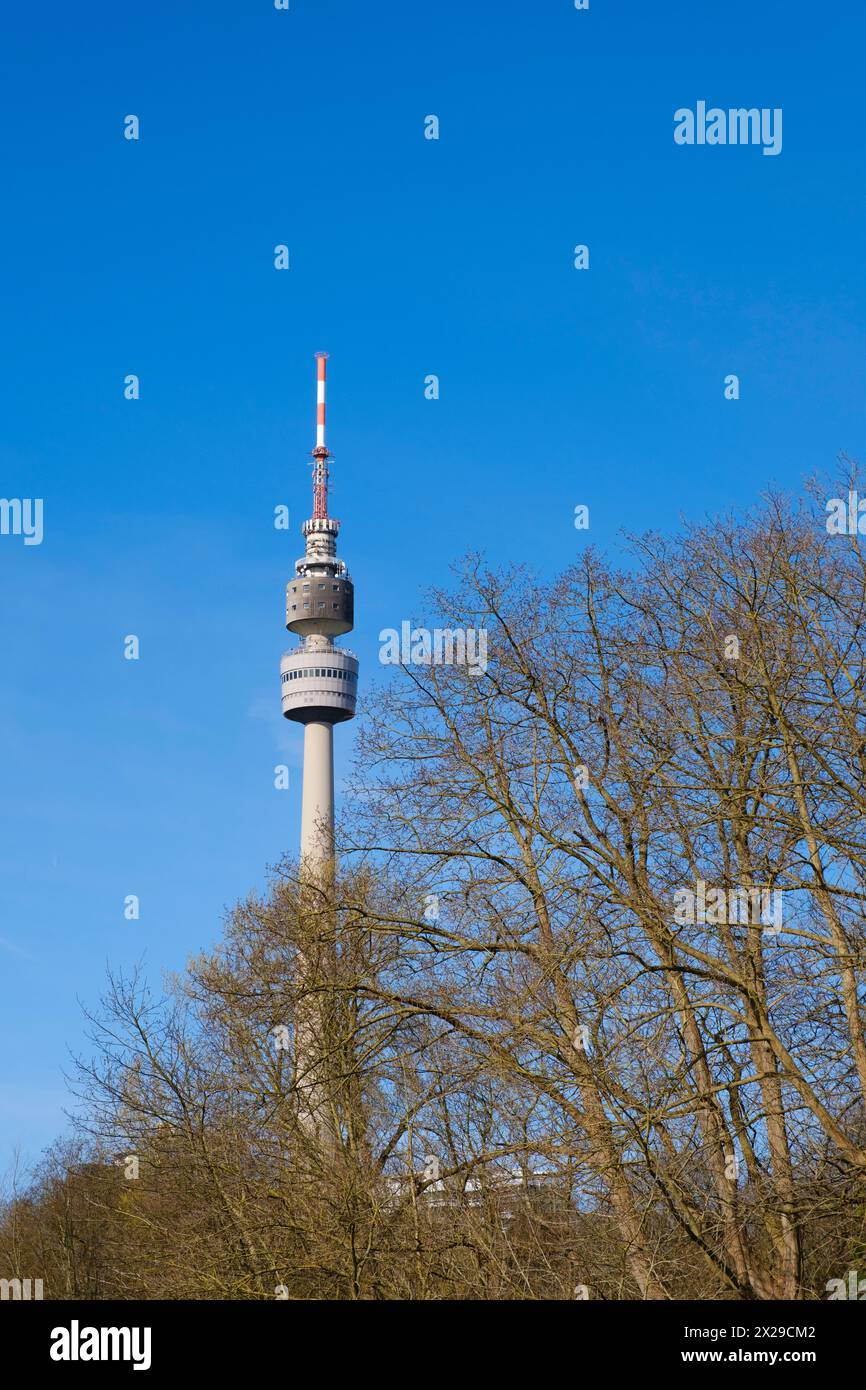 Fernsehturm Florian in Dortmund Stockfoto