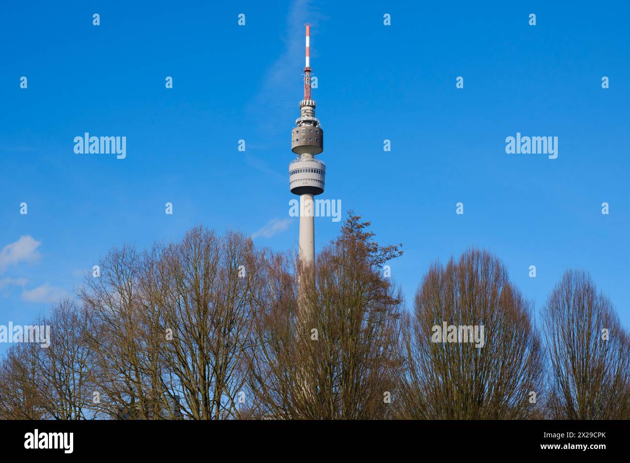 Fernsehturm Florian in Dortmund Stockfoto
