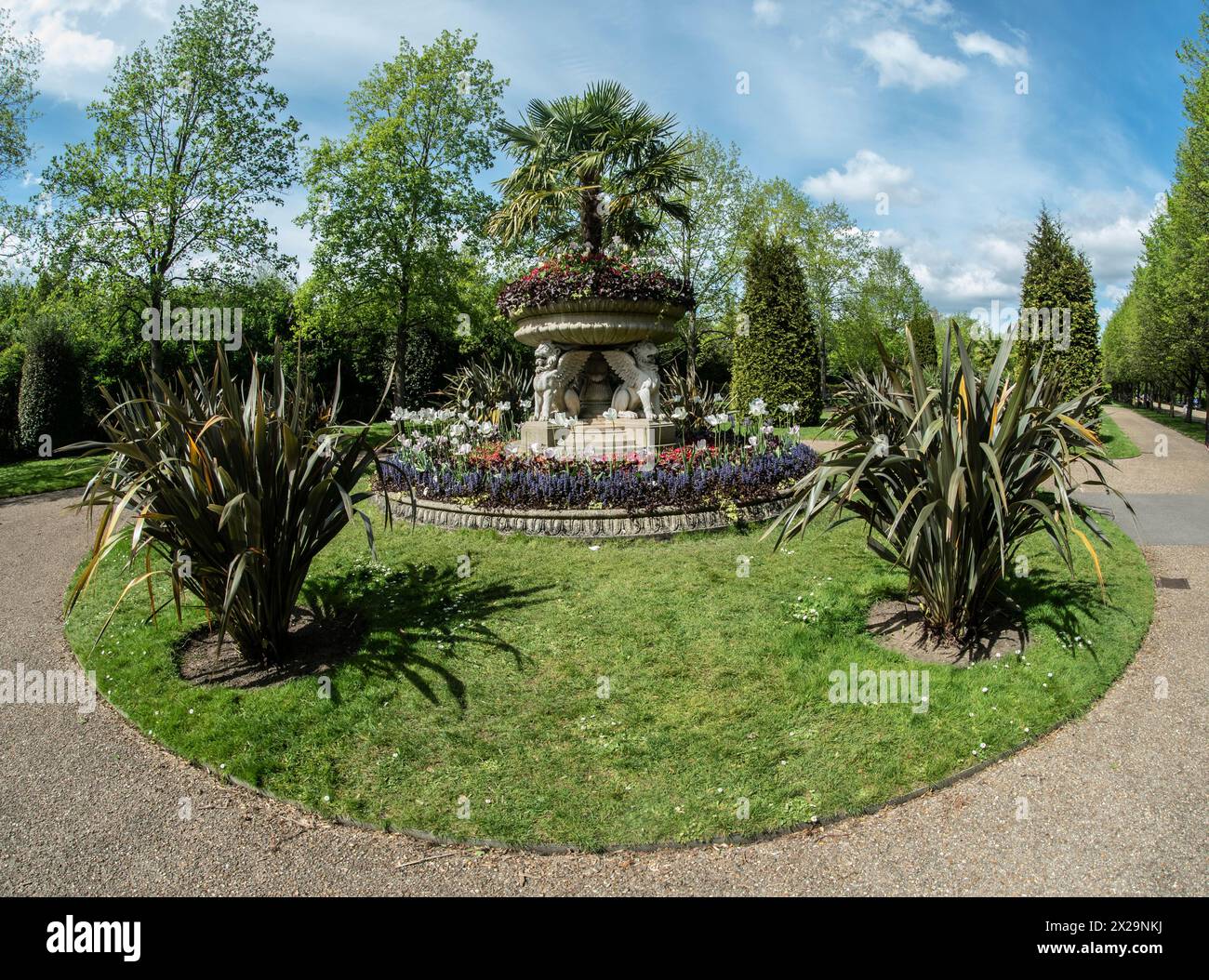 Regents Park - einer der Royal Parks von London. Stockfoto