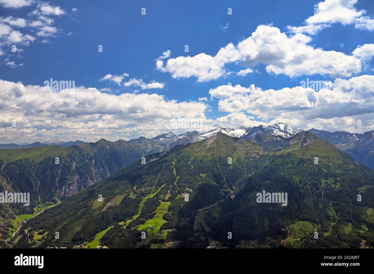 Stubnerkogel Bad Gastein Österreich Sommersaison Stockfoto