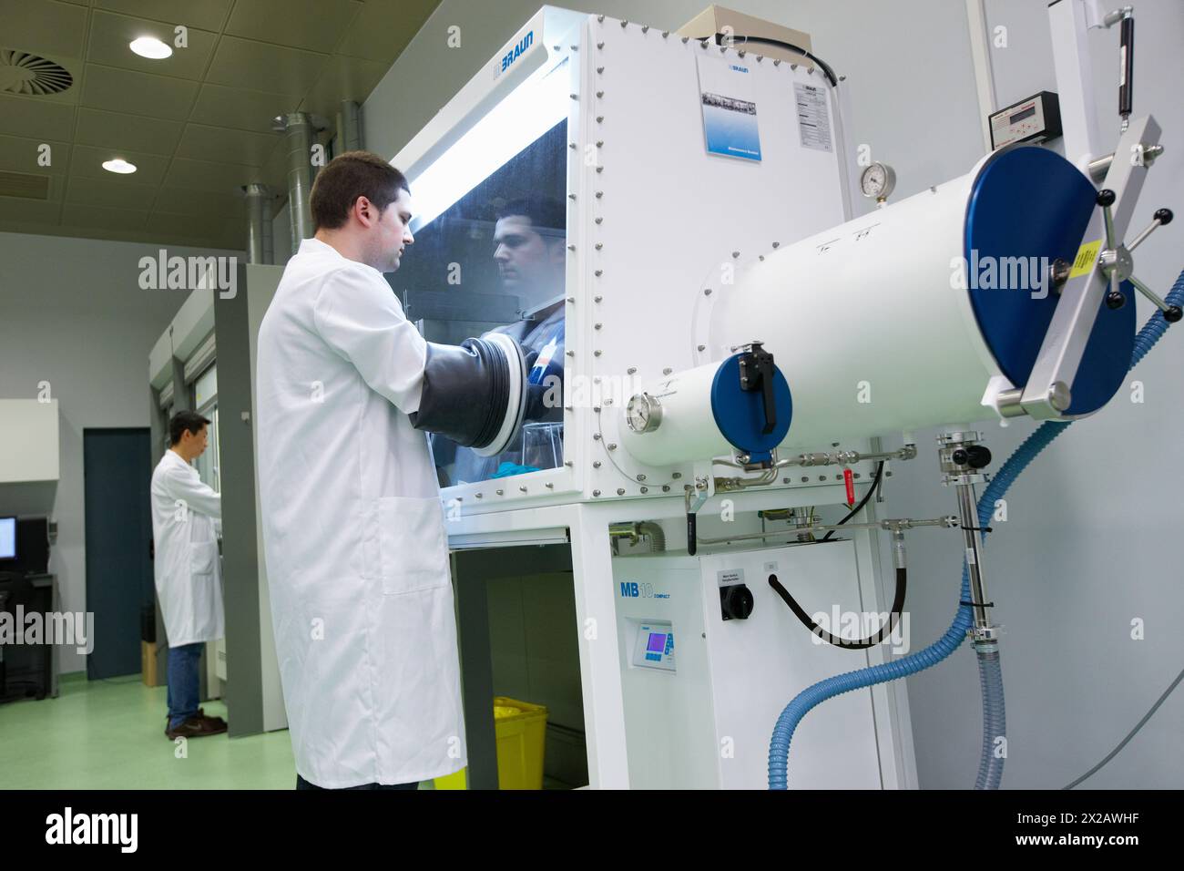 Nanomateriallabor CIC nanoGUNE, Nano Science Cooperative Research Center, San Sebastian, Gipuzkoa, Euskadi, Spanien Stockfoto