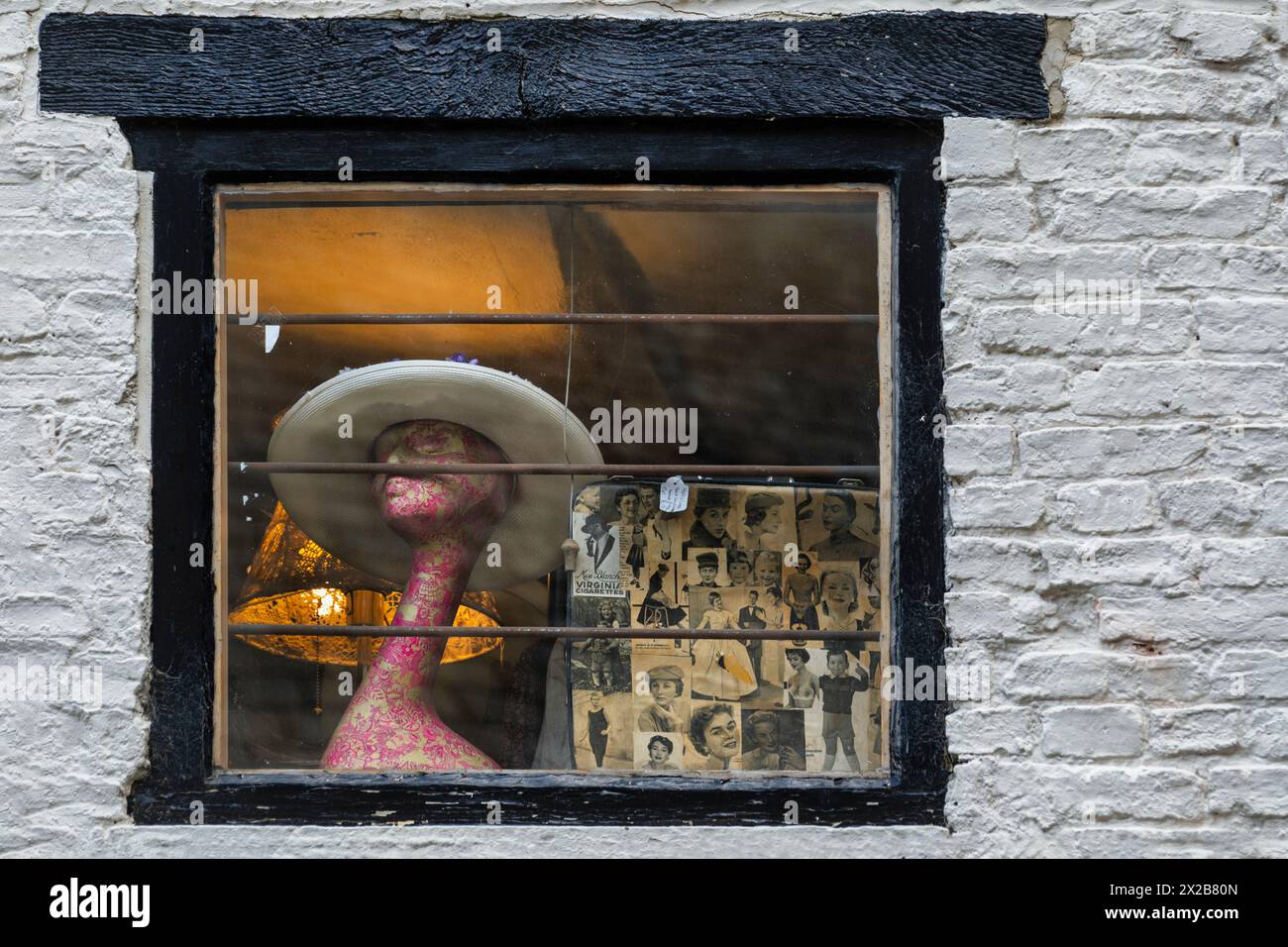 Hexham, eine Marktgemeinde in Northumberland, England. Stockfoto
