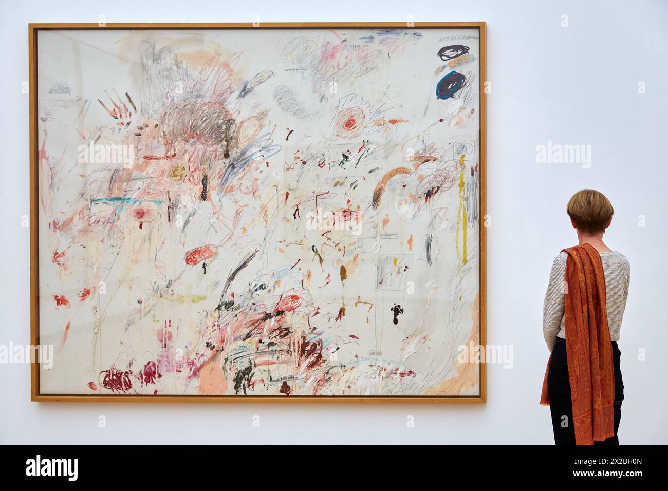 Empire of Flora, 1961, Cy Twombly, Hamburger Bahnhof Museum, Museum für Gegenwart, Berlin, Deutschland Stockfoto