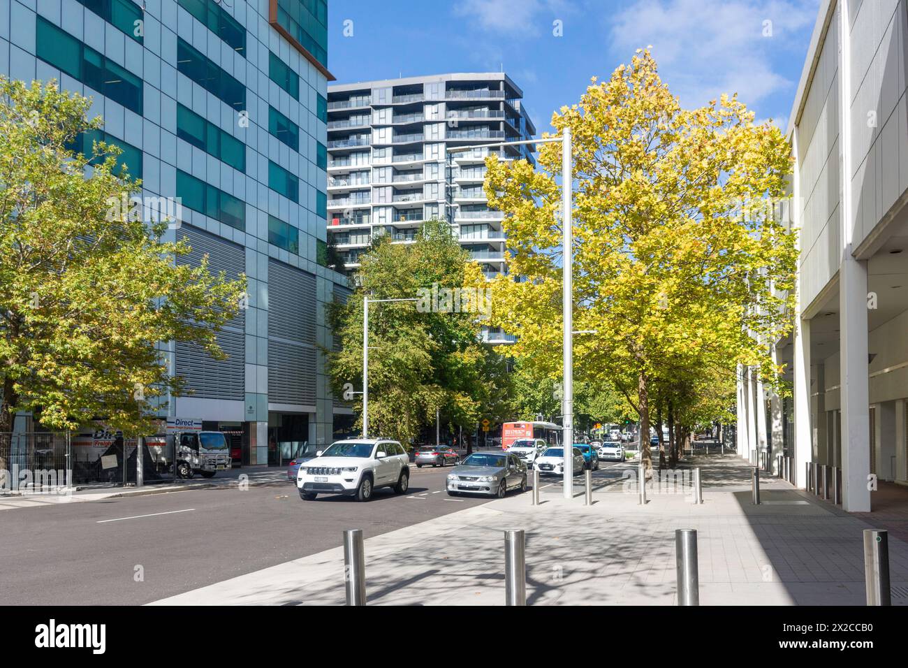 Akuna Street, Central Canberra, Canberra, Australian Capital Territory, Australien Stockfoto