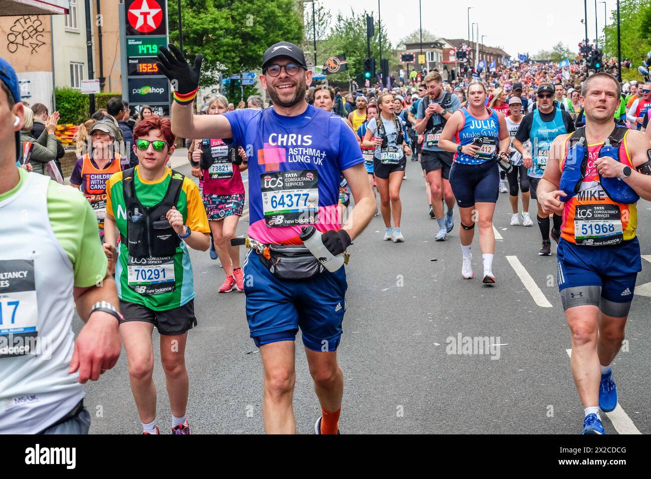 London Marathon 2024 Stockfoto