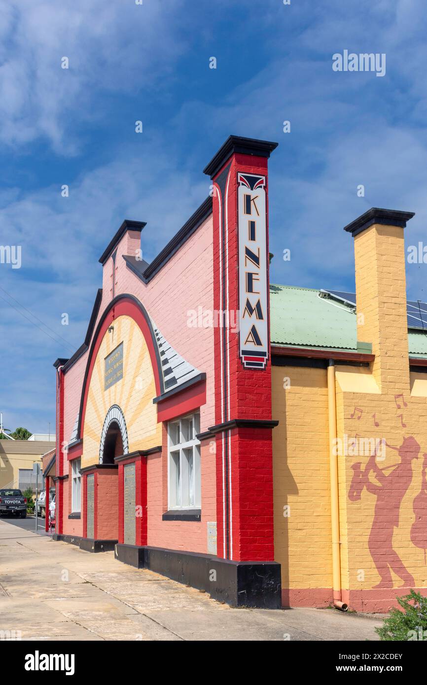 1920er Jahre Narooma Kinema, Campbell Street, Narooma, New South Wales, Australien Stockfoto