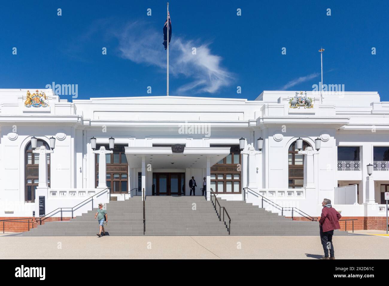 Old Parliament House (Museum of Australian Democracy), King George Terrace, Canberra, Australian Capital Territory, Australien Stockfoto