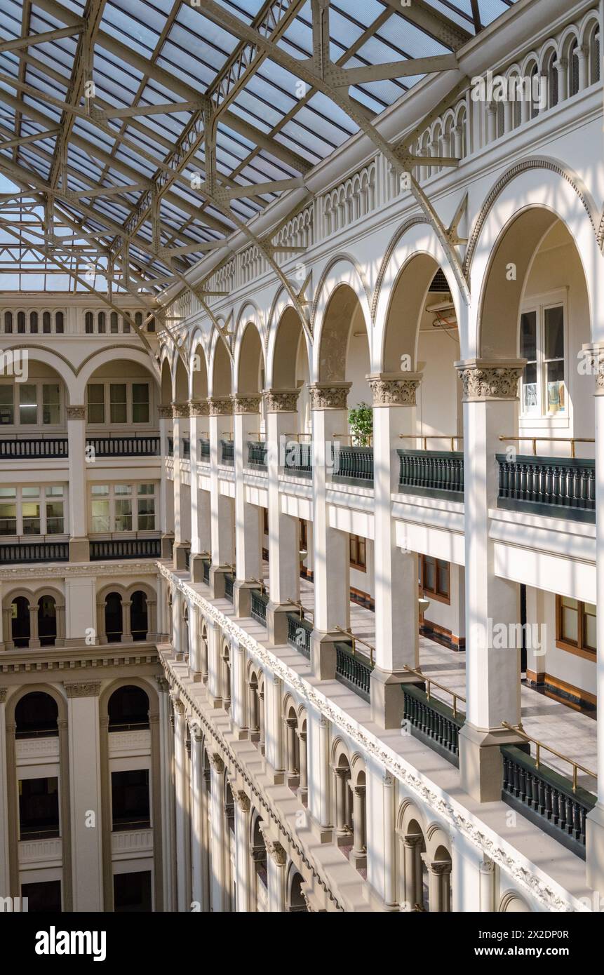 Old Post Office Pavilion and Clock Tower, 1100 Pennsylvania Avenue, N.W. in Washington, D.C, USA Stockfoto