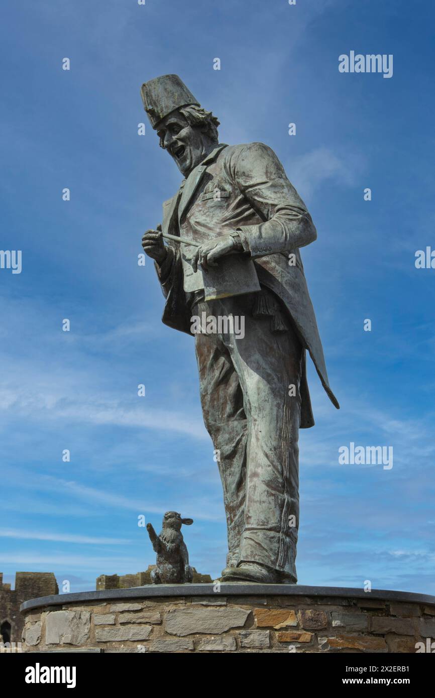 Tommy Cooper, Statue, Komiker Stockfoto