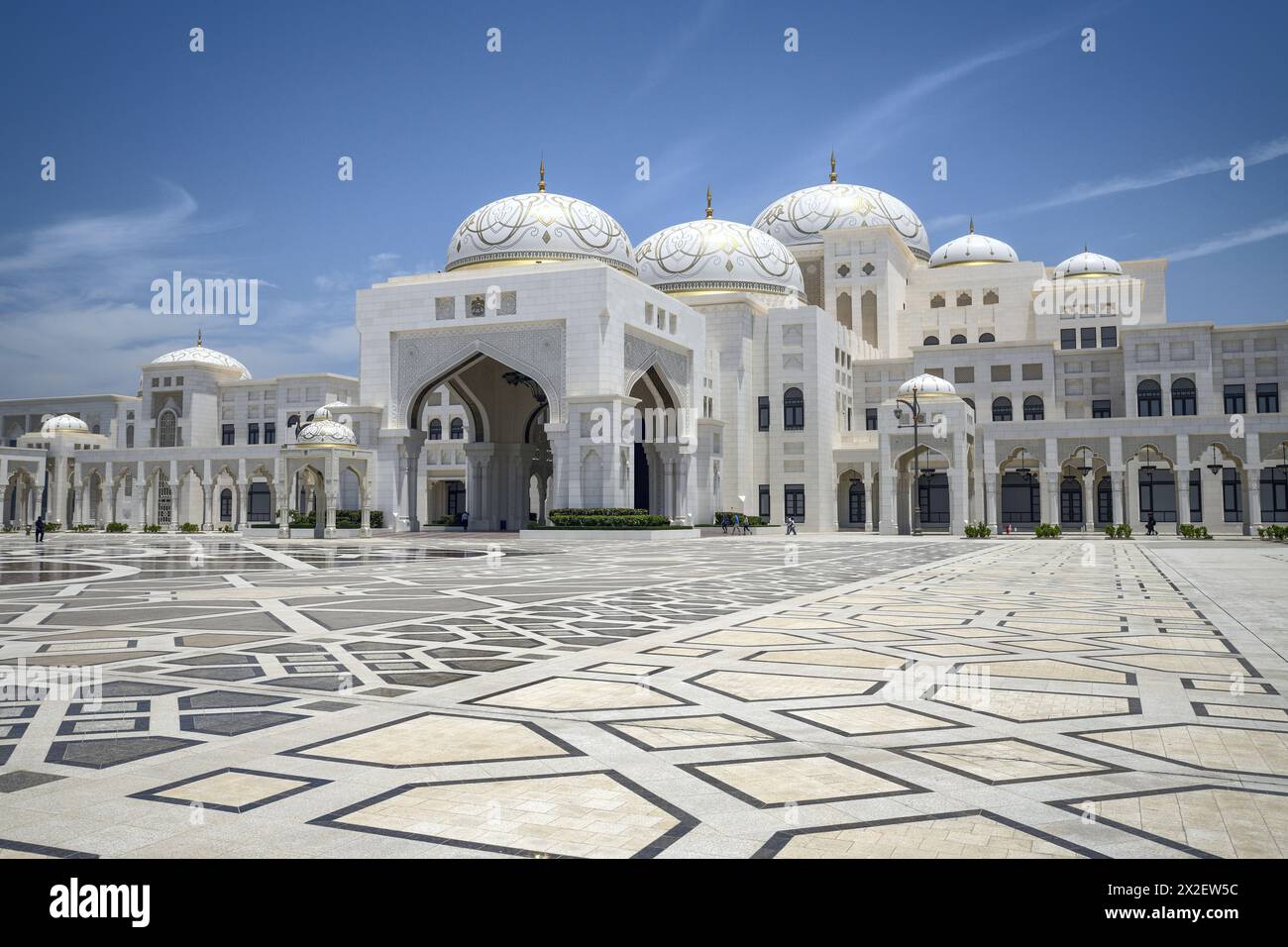 Geografie / Reisen, Vereinigte Arabische Emirate, Abu Dhabi, Qasr al Watan, Präsidentenpalast, ADDITIONAL-RIGHTS-CLEARANCE-INFO-NOT-AVAILABLE Stockfoto