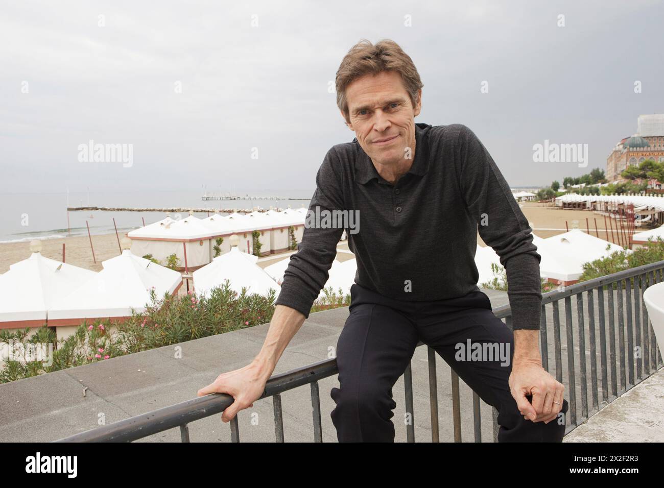 Porträt von Willem Dafoe (William James Dafoe) (Schauspieler) bei der 71. Ausgabe des Internationalen Filmfestivals von Venedig 04/09/2014 ©Isabella de Maddalena/opale.Photo Stockfoto