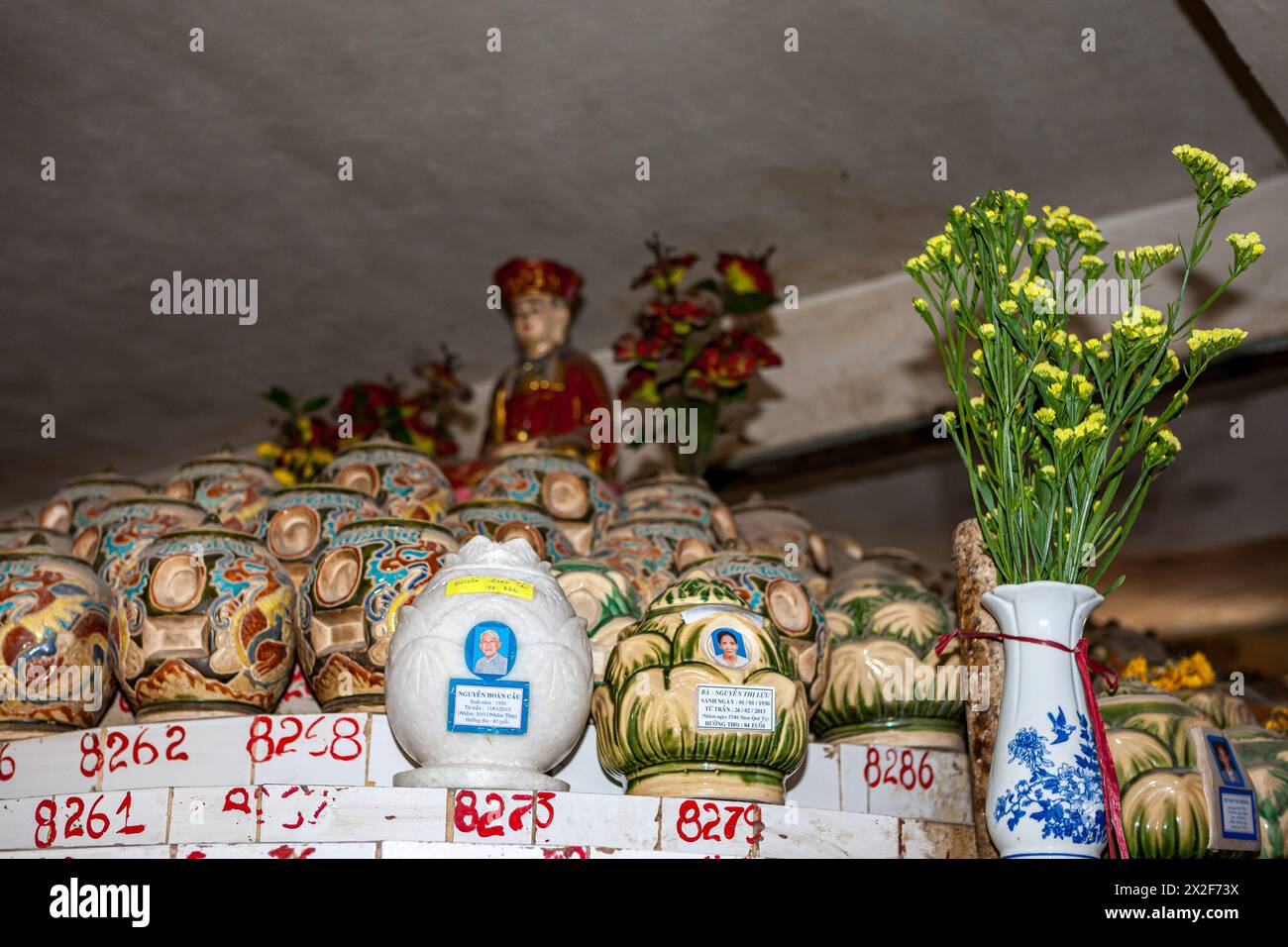 Vietnam, Ho-Chi-Minh-Stadt, Saigon, Graburnen Stockfoto