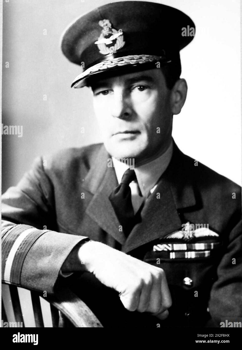 Die Royal Air Force verteidigte Großbritannien von 1940 bis 1945 und spielte eine zentrale Rolle in der Schlacht von Großbritannien und den nachfolgenden Lufteinsätzen während des Zweiten Weltkriegs Stockfoto