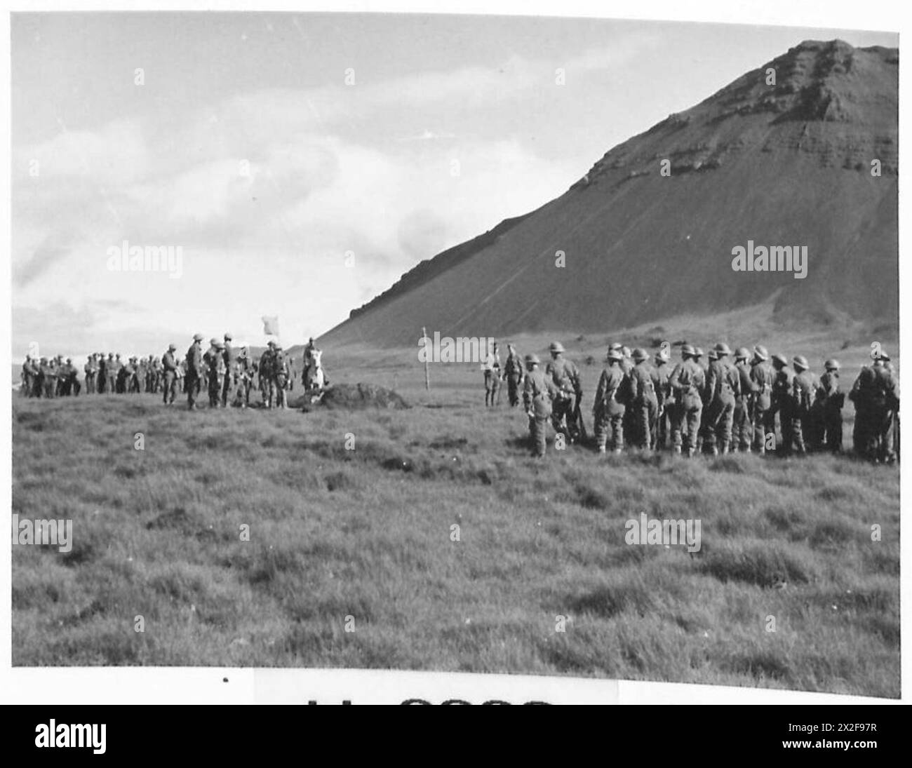 Ein Filmnegativ, das von der britischen Armee erstellt und gespeichert wurde. Stockfoto Ein Filmnegativ, das von der britischen Armee erstellt und gespeichert wurde. Stockfoto