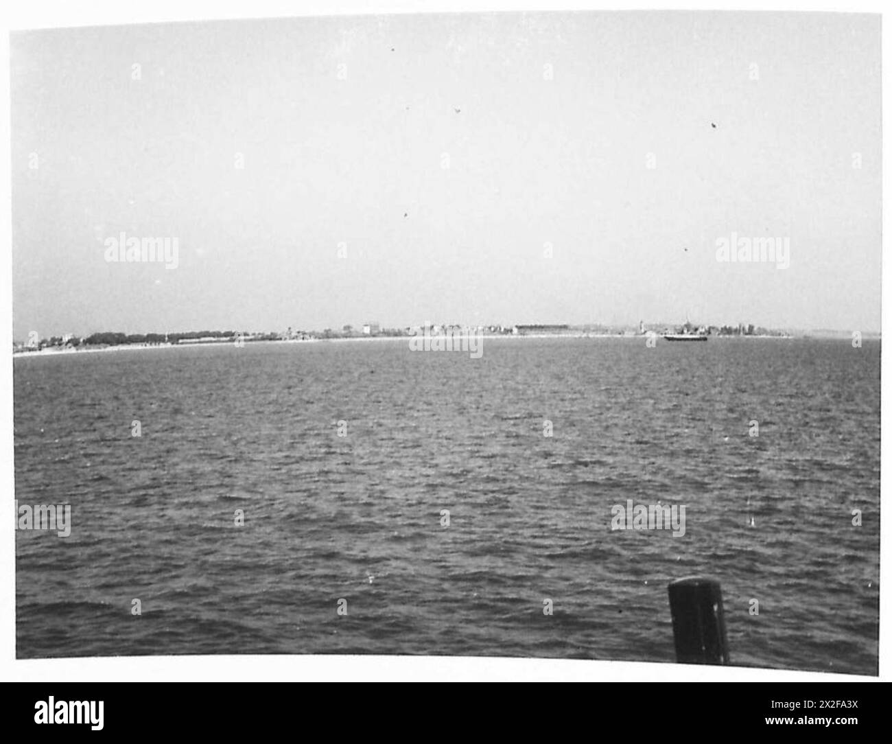 CAMOUFLAGE - Blick auf die Küste von Harwich bis zur Southwold British Army Stockfoto