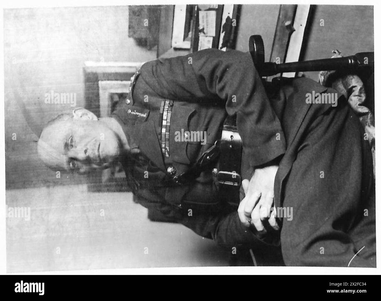 Porträts von Lord Gort, einem hochrangigen Offizier der britischen Armee, dokumentieren seinen Dienst und seine Führung während der militärischen Feldzüge. Stockfoto