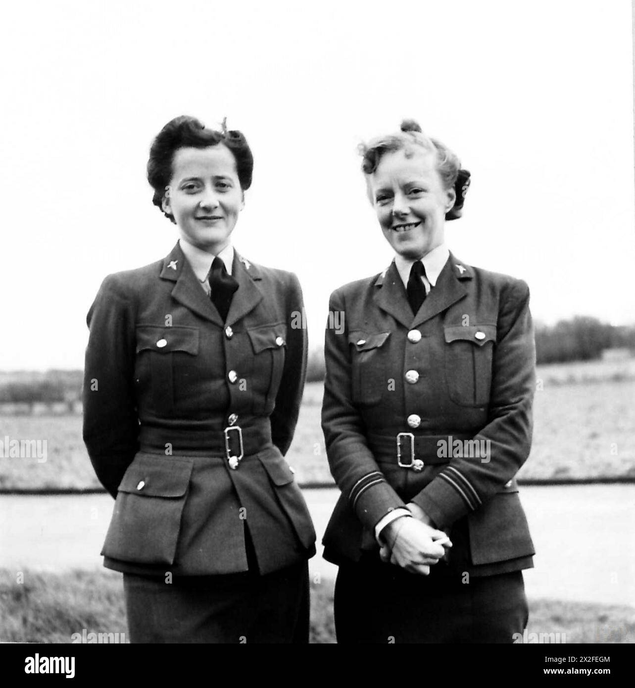 Die Royal Air Force verteidigte Großbritannien von 1940 bis 1945 und nahm an der Schlacht von Großbritannien und anderen wichtigen Lufteinsätzen während des Zweiten Weltkriegs Teil Stockfoto