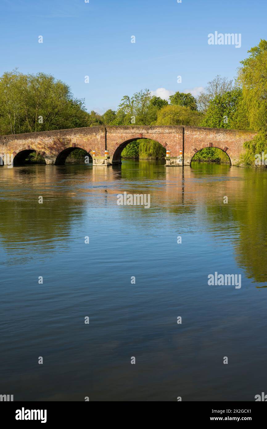 Sonning Brücke, Themse, Sonning, Reading, Berkshire, England, UK, GB. Stockfoto