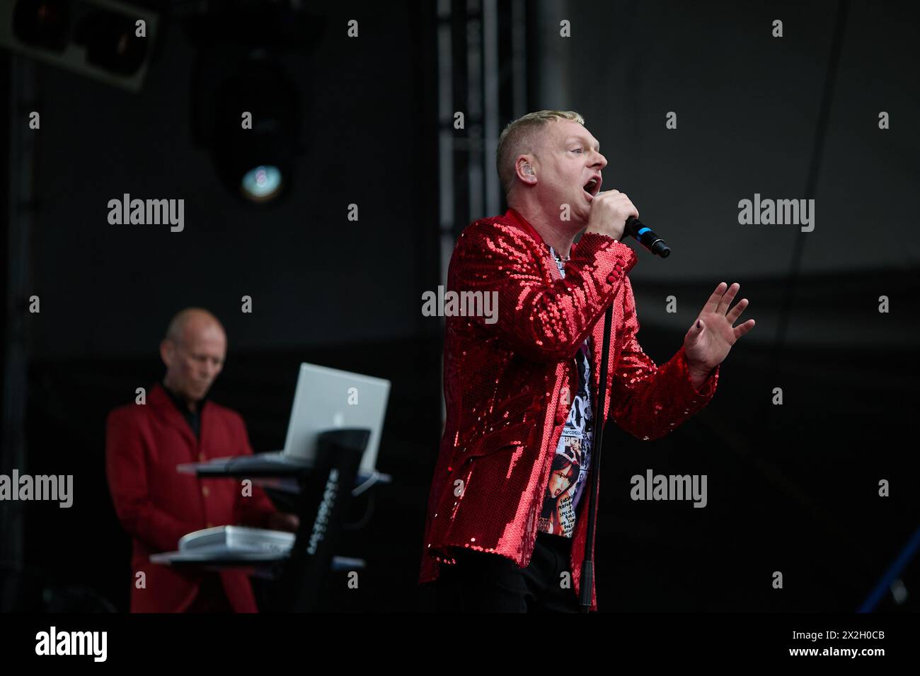 Löschung bei Guilfest 2011 Stockfoto